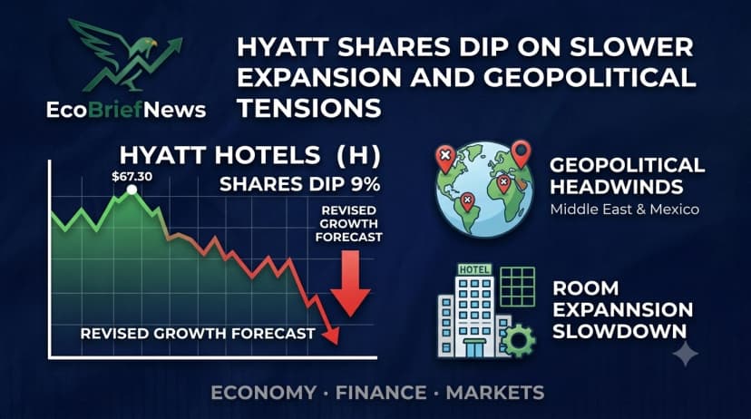 Hyatt Shares Dip as Geopolitical Tensions and Slower Expansion Forecast Weigh on Growth