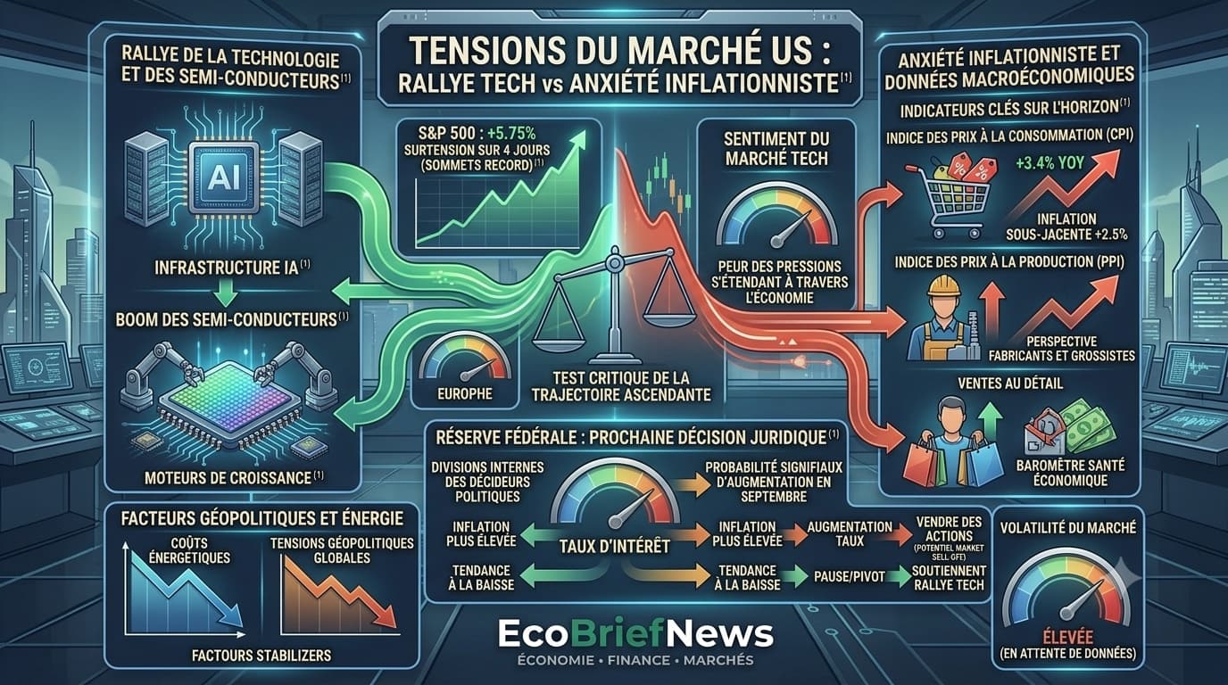 Inflation Watch: Will New Economic Data Disrupt the Recent Tech-Driven Market Rally?