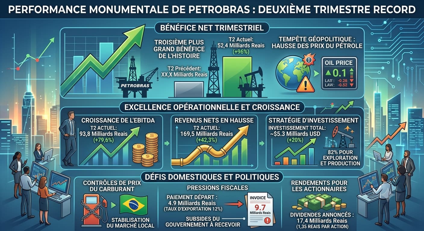 Petrobras Surges with Record Profits Amid Global Energy Volatility