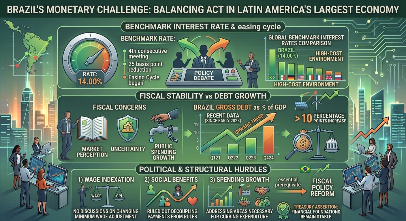 Brazil’s Economic Balancing Act: The Struggle to Curb High Interest Rates